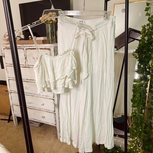 Two Piece White Set